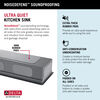 45” Workstation Undermount Single Bowl 16 Gauge Stainless Steel Kitchen Sink with 2-Tier WorkFlow™ Ledge and Accessories