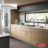 33&rdquo; Workstation Kitchen Sink Drop-In Top Mount 16 Gauge Stainless Steel Single Bowl with WorkFlow&trade; Ledge and Accessories