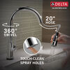 Single Handle Pull-Down Kitchen Faucet with Touch<sub>2</sub>O® Technology