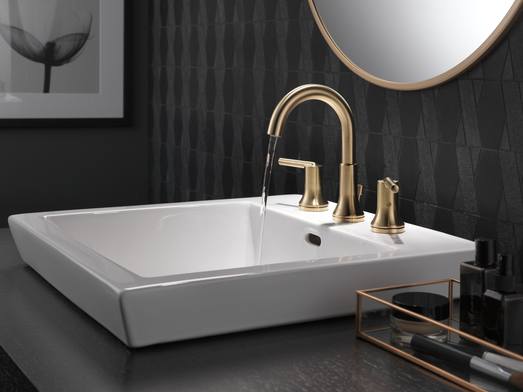 Two Handle Widespread Bathroom Faucet (Recertified), image 7