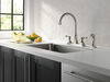Two Handle Kitchen Faucet with Spray
