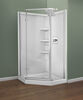 38" Frameless Neo Angle Shower Enclosure