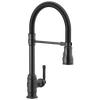 Single Handle Pull-Down Kitchen Faucet With Spring Spout