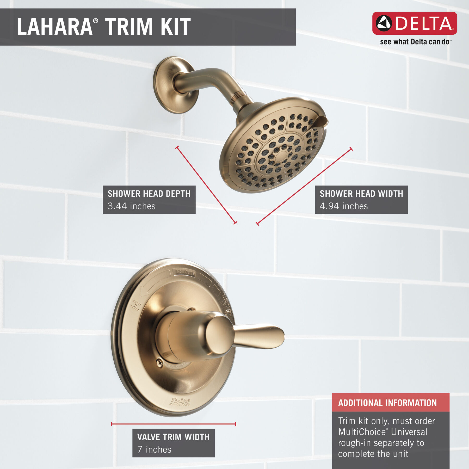 Monitor® 14 Series Shower Trim, image 2