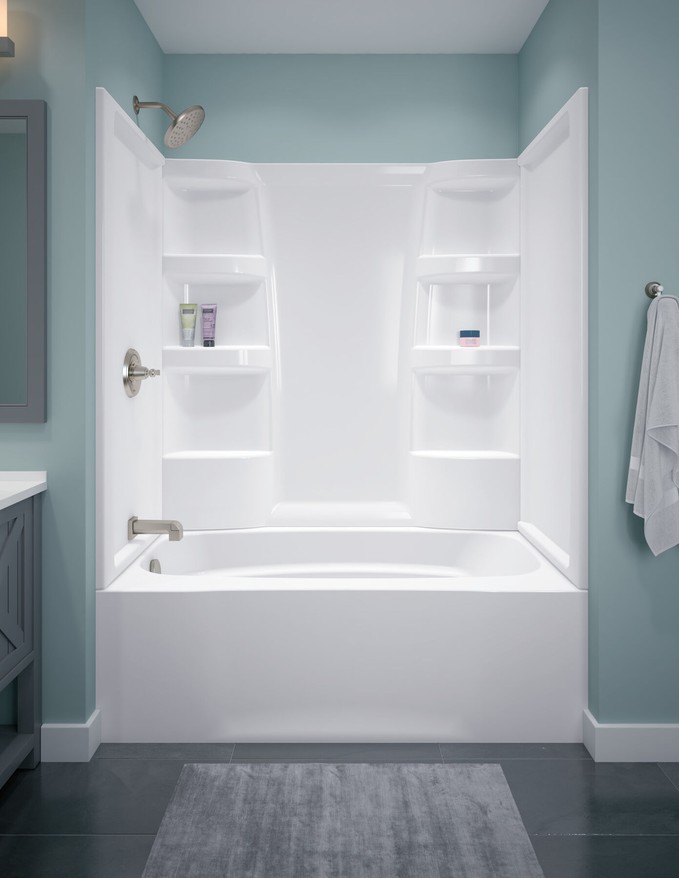 ProCrylic 60 in. x 32 in. Bathtub Surround, image 1