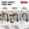 VoiceIQ® Kitchen Faucet with Touch<sub>2</sub>O® Technology with Touchless Technology