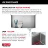 24&rdquo; Workstation Undermount Single Bowl 16 Gauge Stainless Steel&nbsp;Laundry&nbsp;Utility&nbsp;Kitchen Sink with&nbsp;WorkFlow&trade; Ledge and Accessories