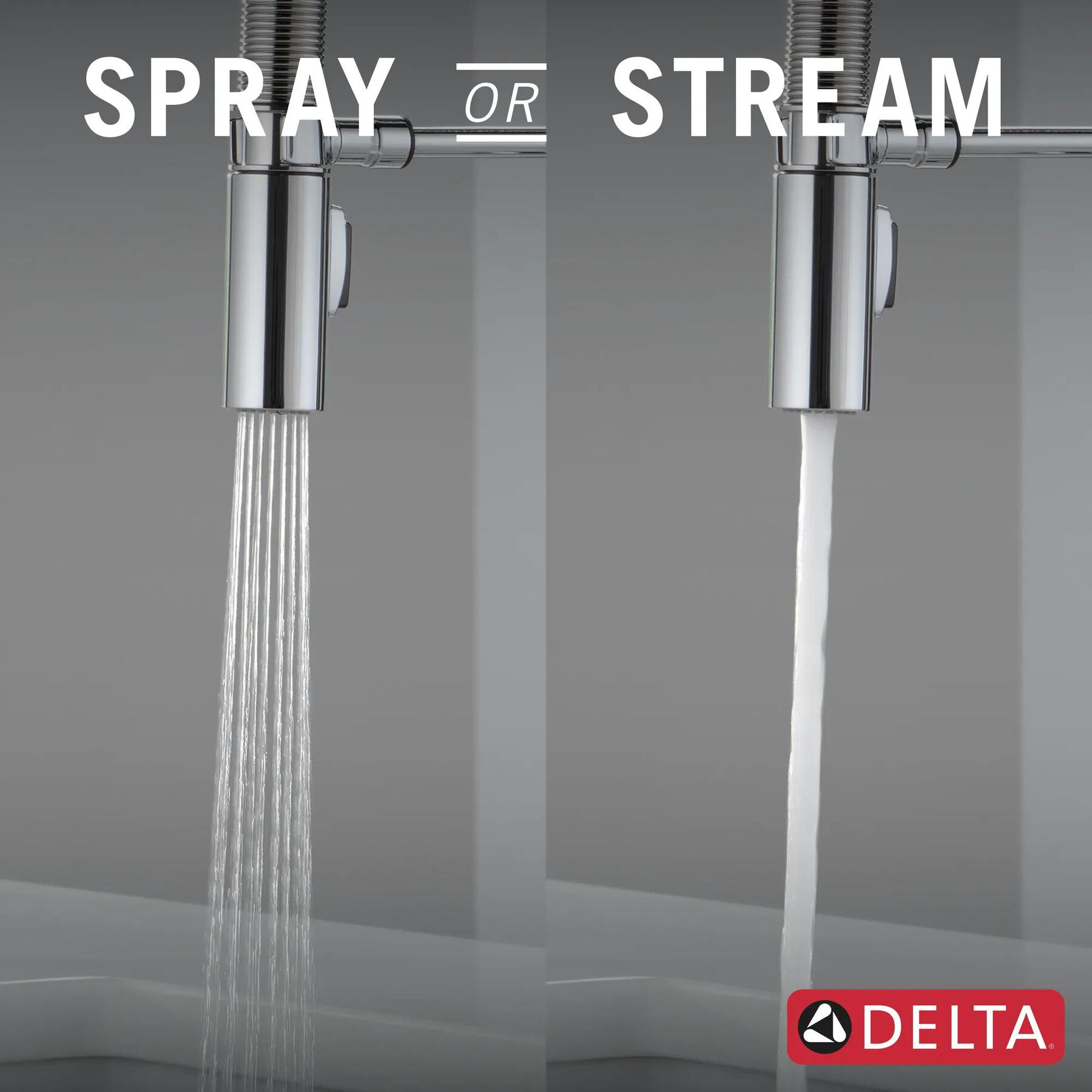 Touch<sub>2</sub>O&reg; Technology Kitchen Faucet with Touchless Technology