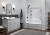60x30 Alcove Bathtub, Wall Set and Trim Bundle - Left Drain