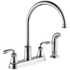 Two Handle Kitchen Faucet with Spray (Recertified)