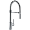 Single-Handle Pull-Down Spring Kitchen Faucet