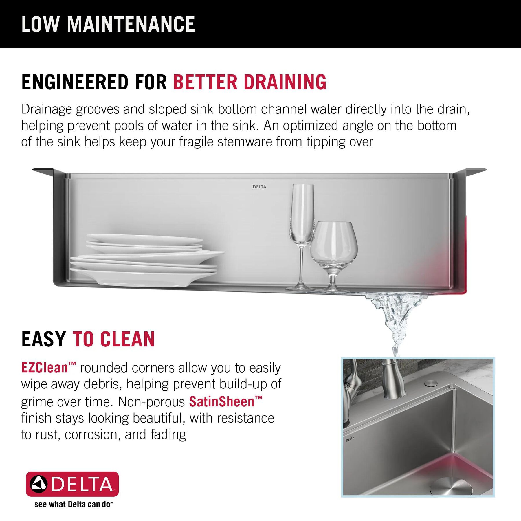 30&rdquo; Workstation Kitchen Sink Drop-In Top Mount Stainless Steel Single Bowl with WorkFlow&trade; Ledge and Accessories