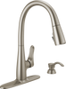 Single Handle Pull-Down Kitchen Faucet with ShieldSpray