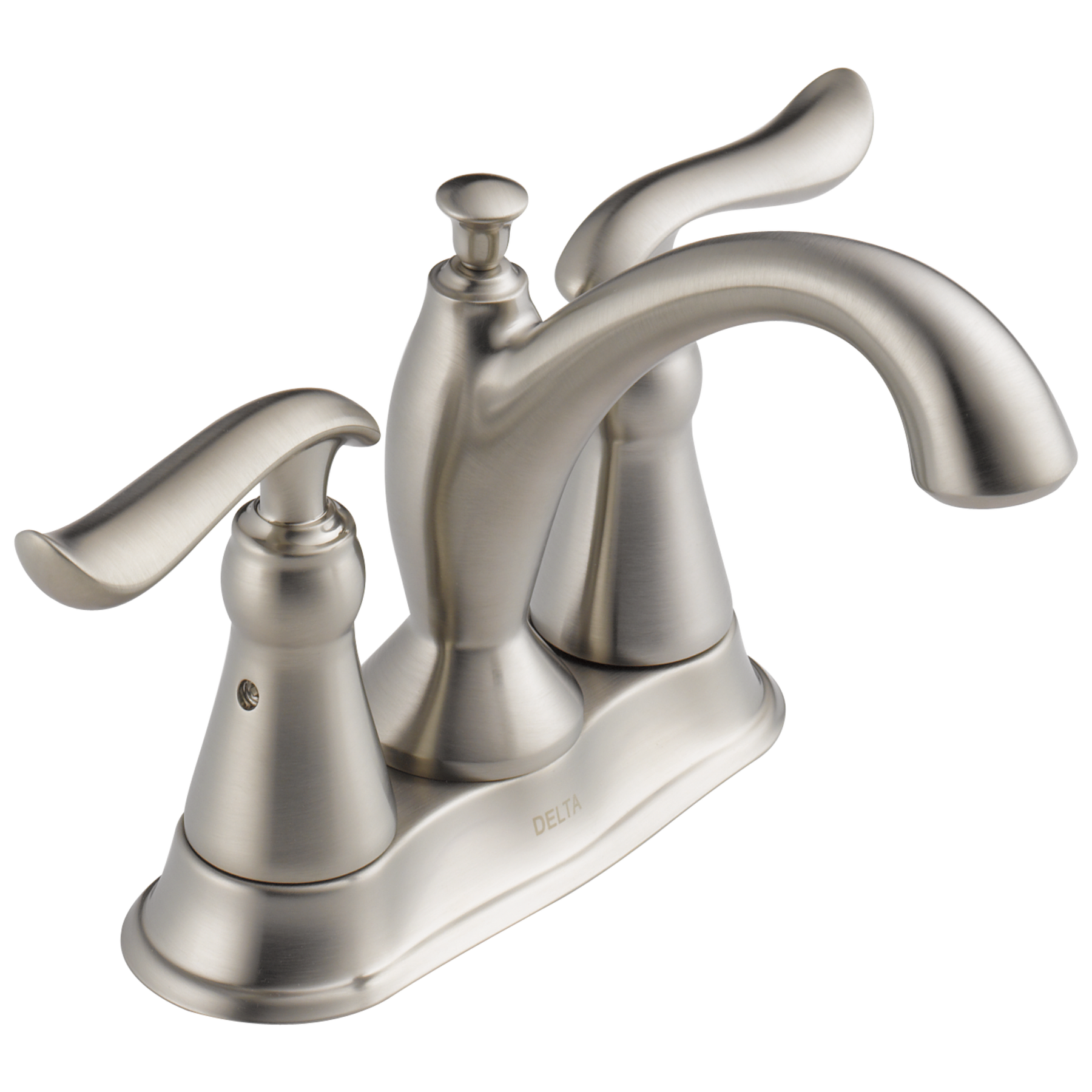 Two Handle Centerset Bathroom Faucet (Recertified)