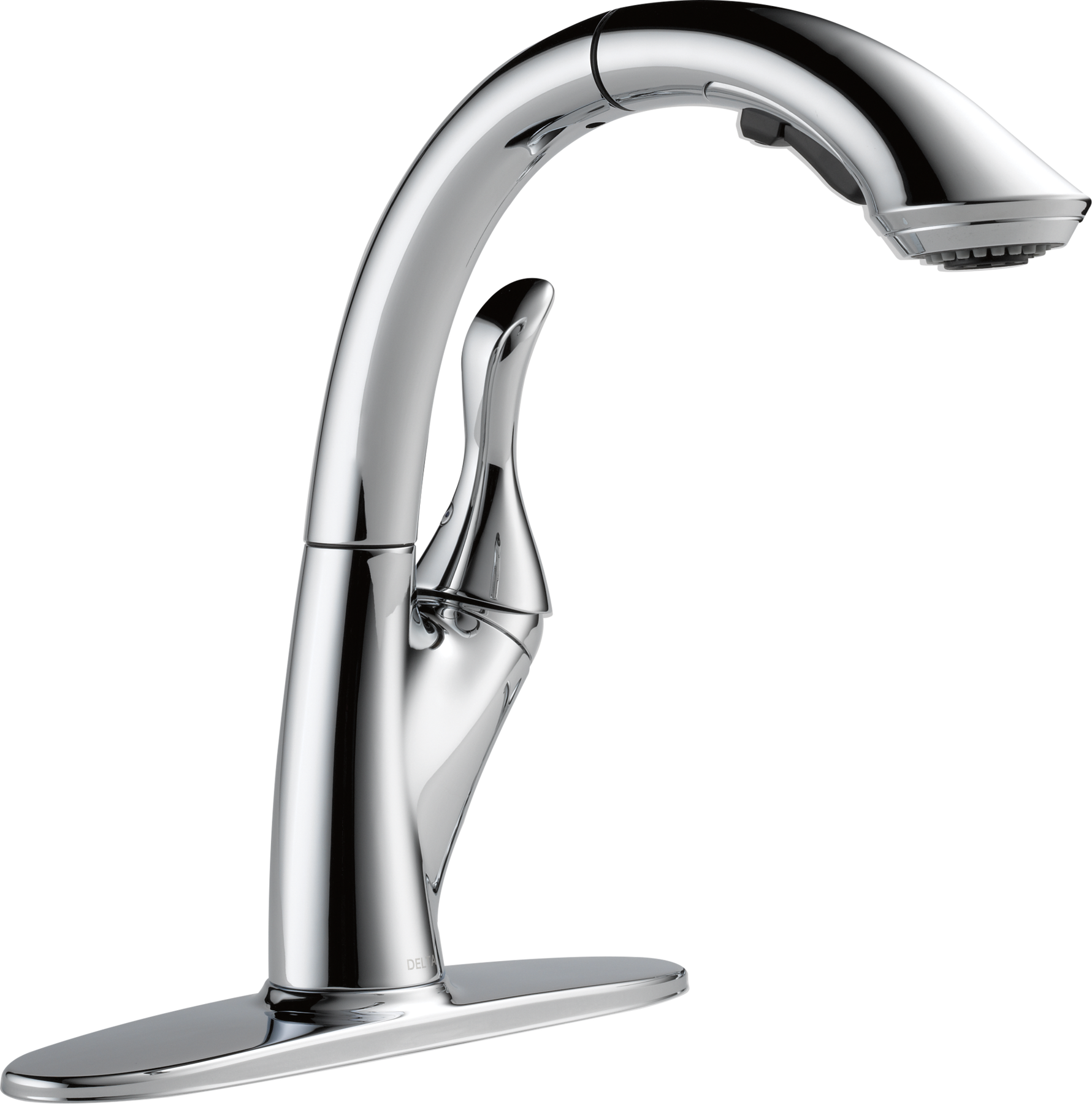 Single Handle Pull-Out Kitchen Faucet, image 2