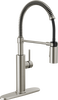 Single-Handle Pull-Down Spring Kitchen Faucet (Recertified)