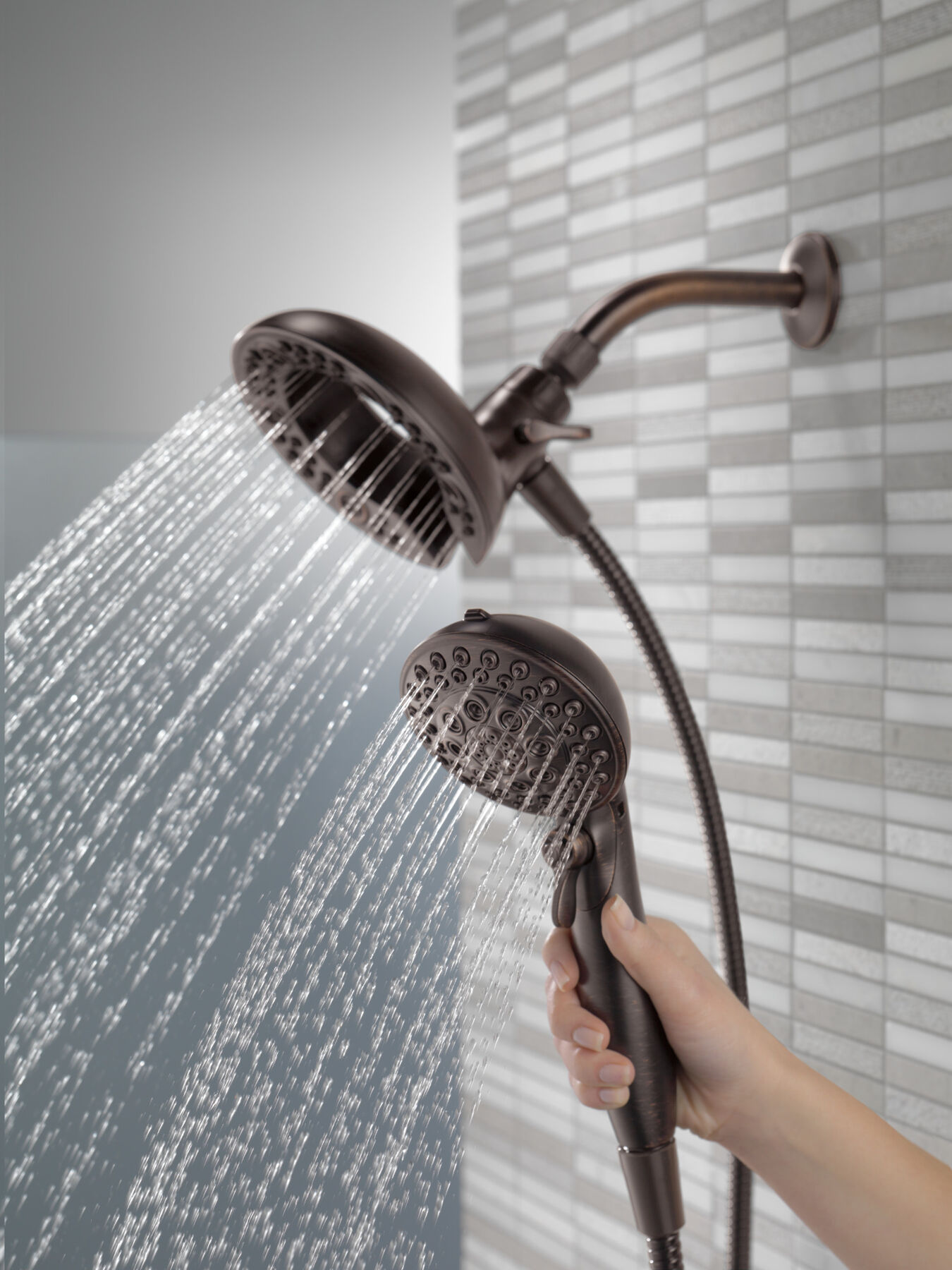 In2ition&reg; 5-Setting Two-in-One Shower (Recertified)