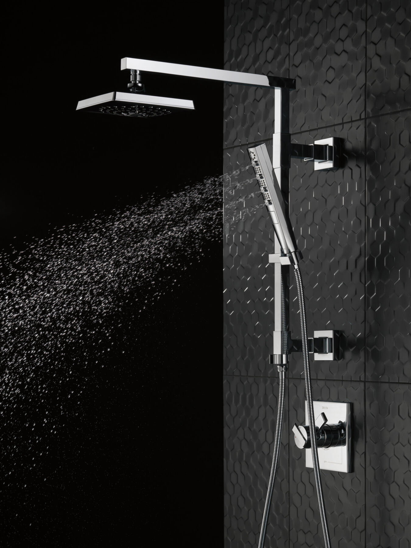 H2OKinetic® Hand Shower 1.75 GPM 4-Setting, image 12