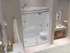 60x32 Alcove Shower Bundle with Door- Right Seat Left Drain Curve