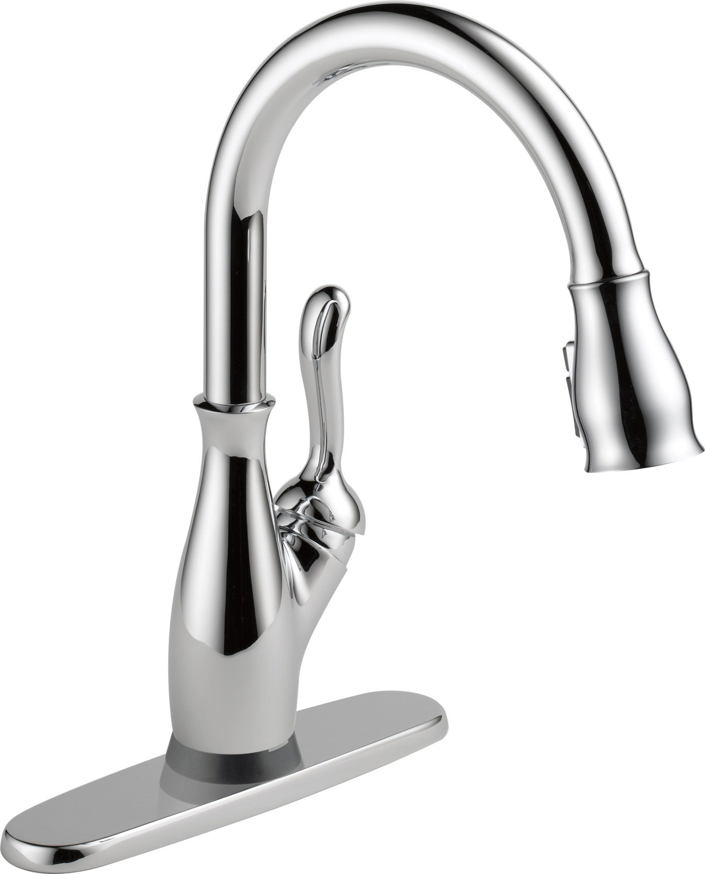 Single Handle Pull-Down Kitchen Faucet with Touch<sub>2</sub>O&reg; and ShieldSpray&reg; Technologies