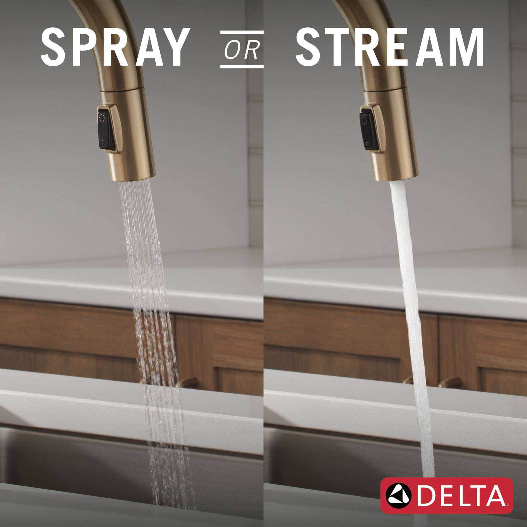 Single Handle Pull-Down Kitchen Faucet , image 4