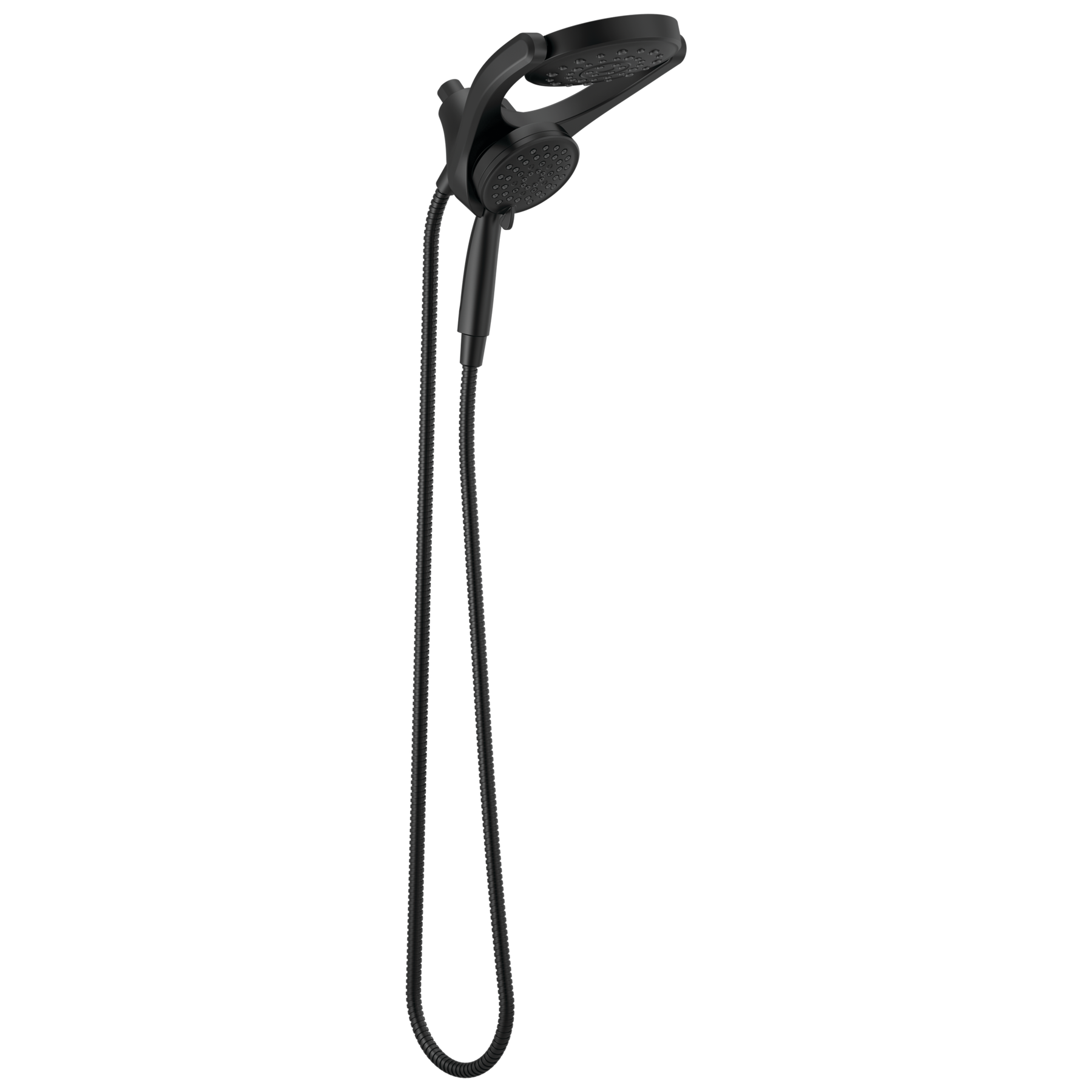 HydroRain® 4-Setting Two-in-One Shower Head (Recertified)