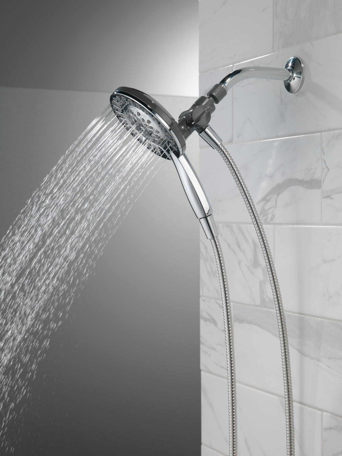 In2ition&reg; Dual Shower Head 1.75 GPM 4-Setting