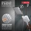 5-Setting Two-in-One Combination Shower with Additional Mount