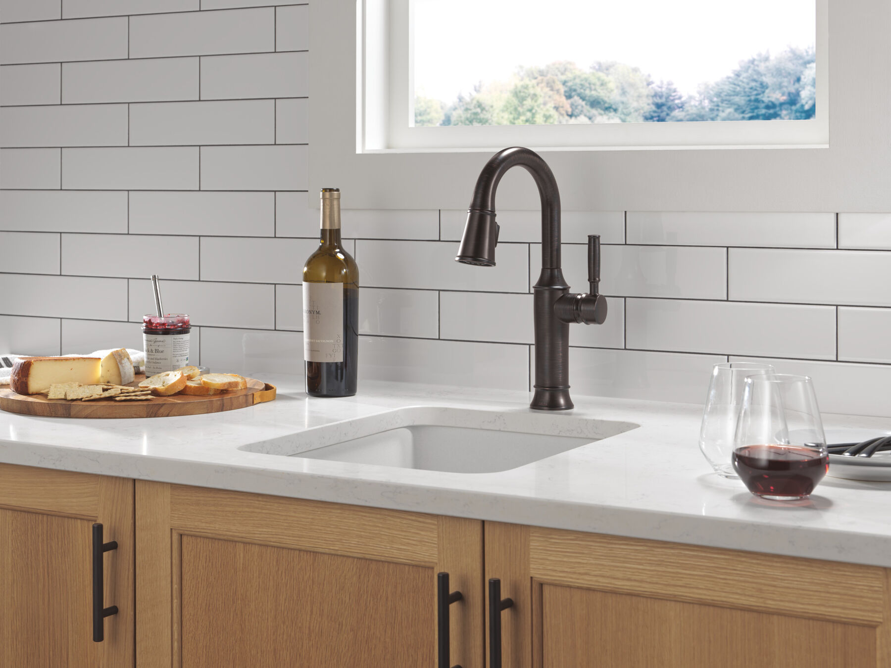Single Handle Pull-Down Bar / Prep Faucet, image 9