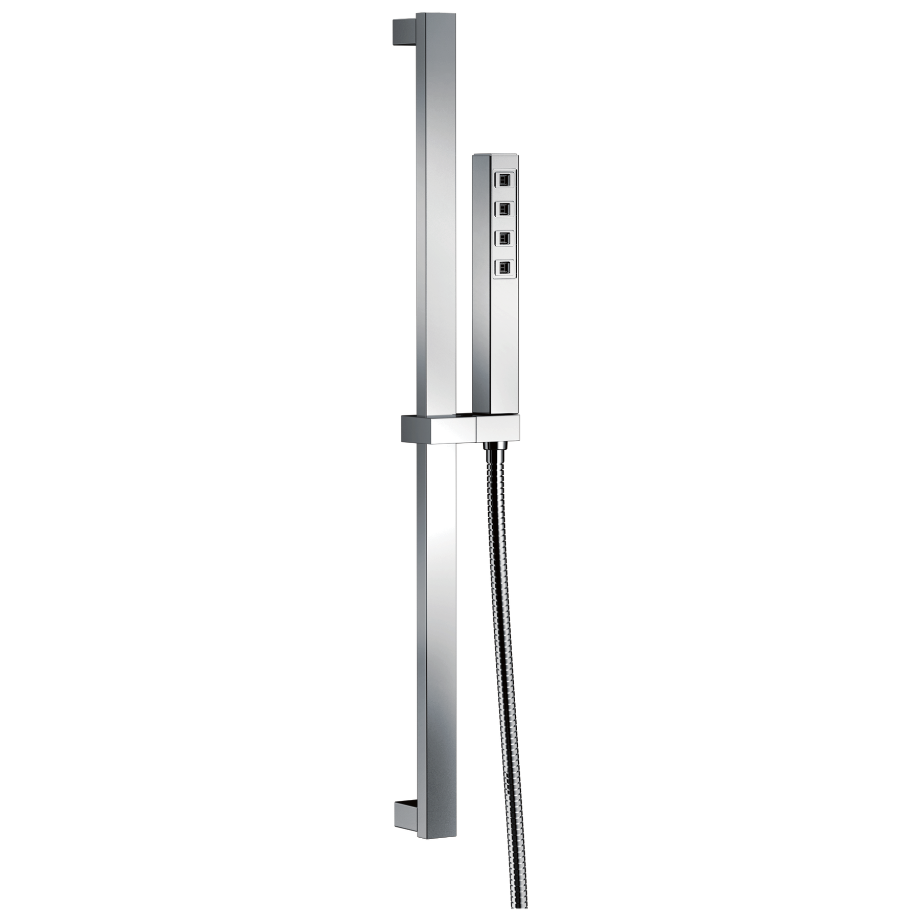 H<sub>2</sub>Okinetic® Single-Setting Slide Bar Hand Shower