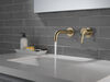 Single Handle Wall Mount Bathroom Faucet Trim (Recertified)