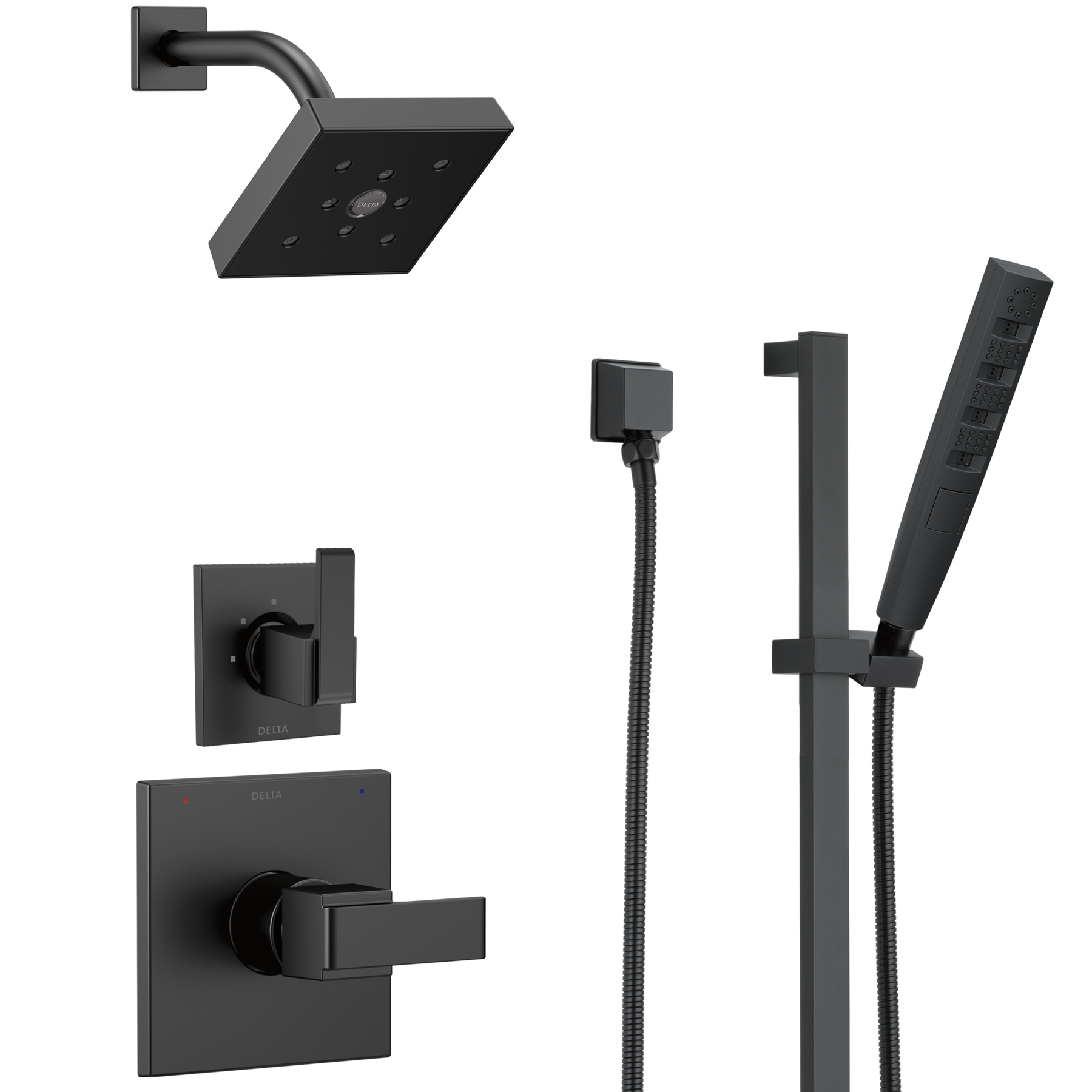 Wall Elbow - Square - Hand Shower (Recertified), image 1