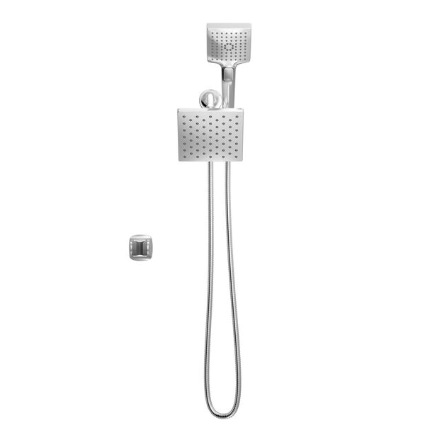 5-Setting Two-in-One Combination Shower with Additional Mount