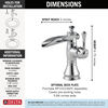 Single Handle Channel Bathroom Faucet