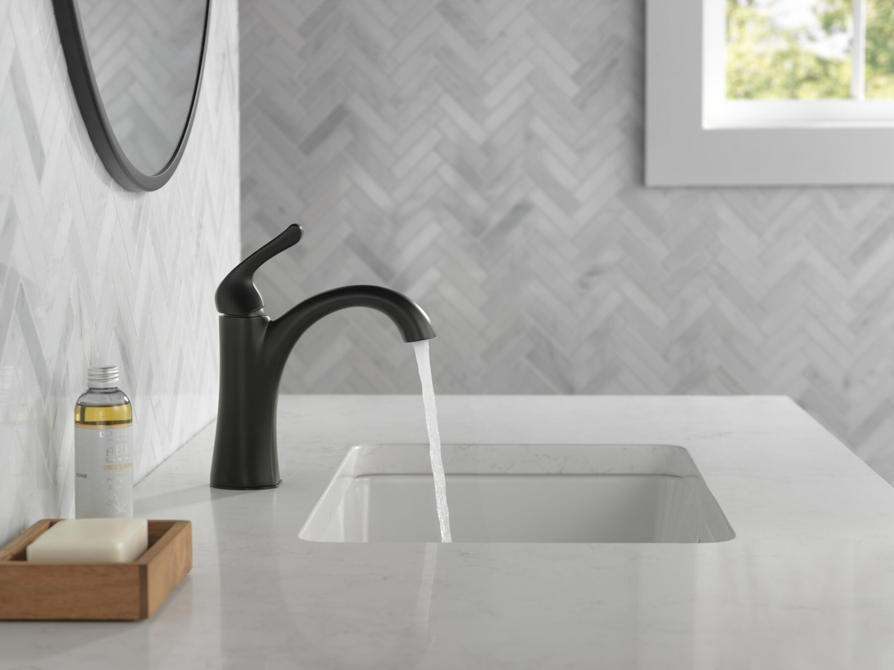 Single-Hole Bathroom Faucet 1L (Recertified), image 3
