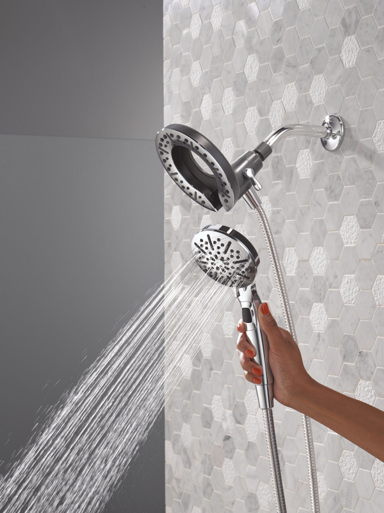In2ition® 5-Setting Two-in-One Shower, image 7