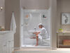 Procrylic Seated Shower Kit 60"x32" Left Drain