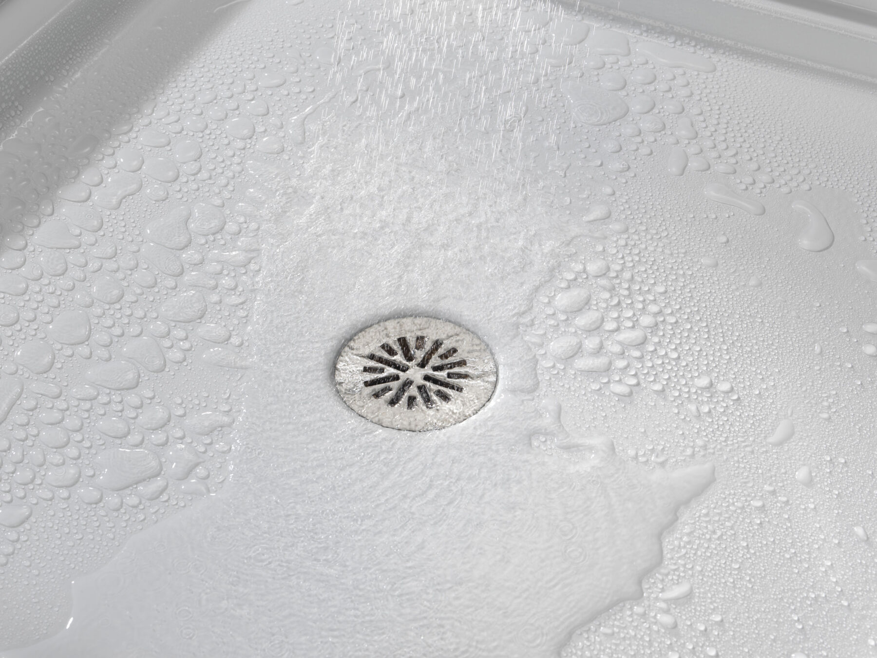 4" Prefab Round Shower Drain (Recertified)