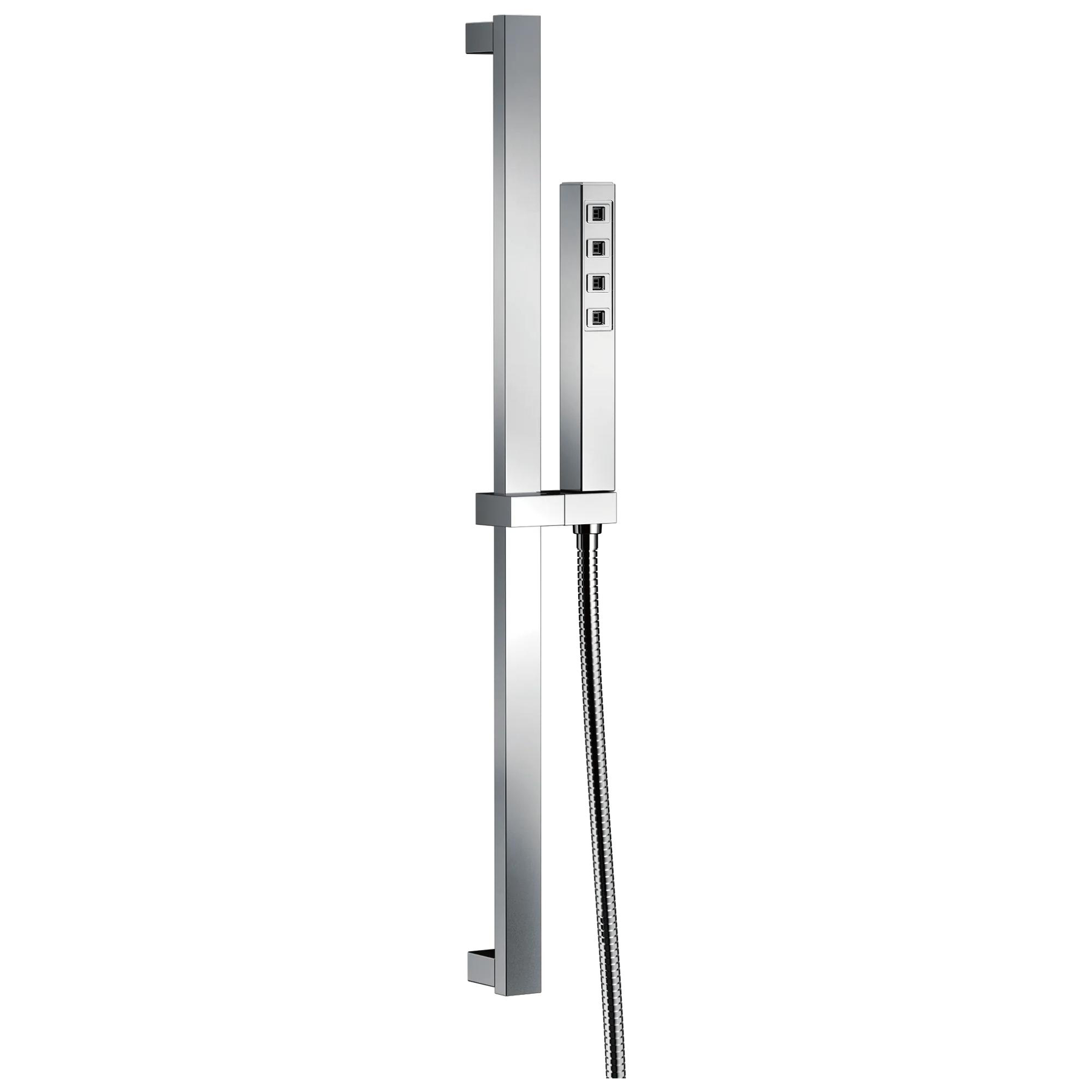 H<sub>2</sub>Okinetic&reg; Single-Setting Slide Bar Hand Shower