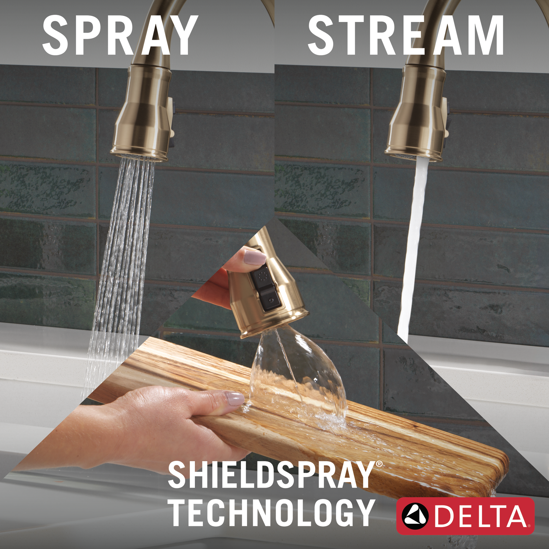 Touch<sub>2</sub>O® Technology Kitchen Faucet with Touchless Technology, image 11