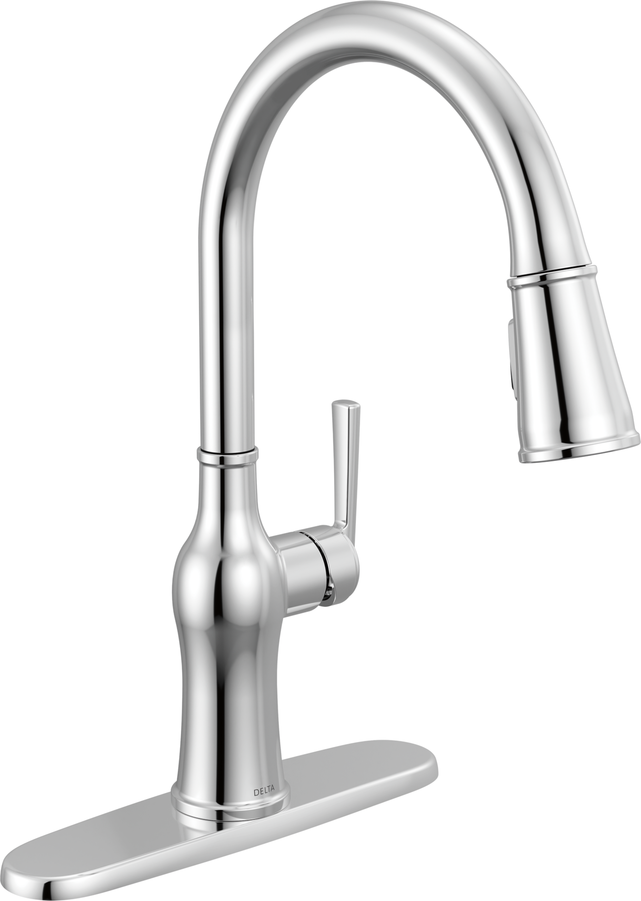Single Handle Pull-Down Kitchen Faucet