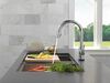 Touch2O with Touchless and VoiceIQ&reg; Technology Single Handle Pull-Down Kitchen Faucet with Soap Dispenser