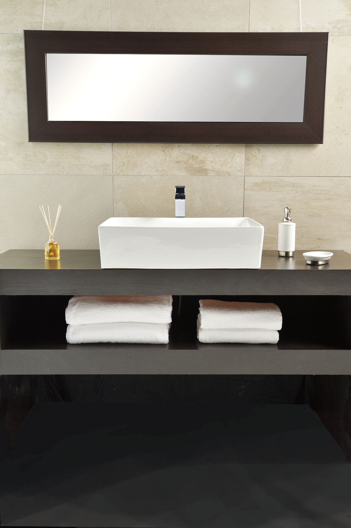 Single Handle Vessel Bathroom Faucet, image 7