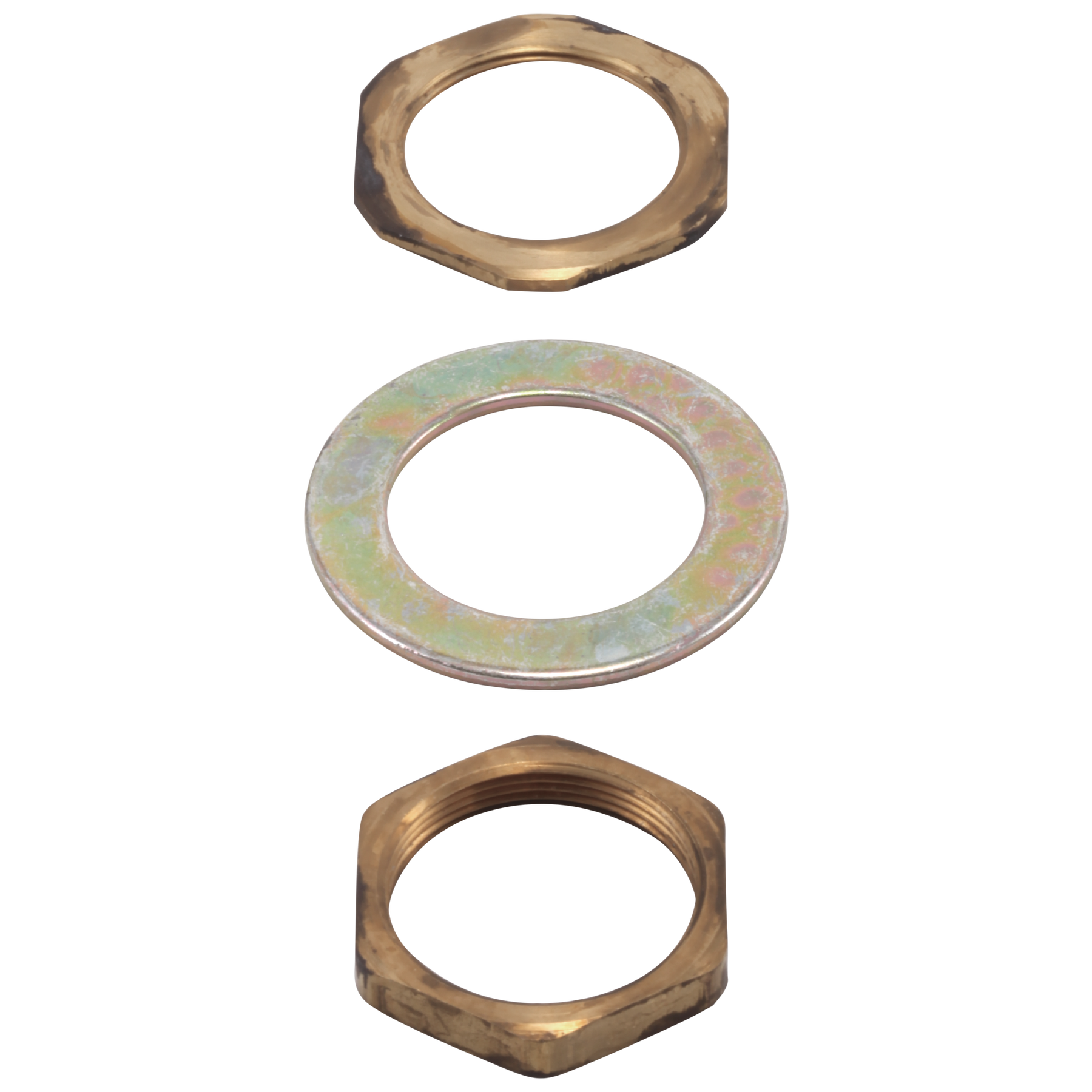 Nut (1) & Washers (2)