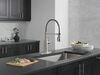 Single-Handle Pull-Down Spring Kitchen Faucet