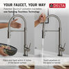 Touch<sub>2</sub>O® Technology Kitchen Faucet with Touchless Technology