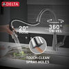 Single Handle Pull-Down Kitchen Faucet