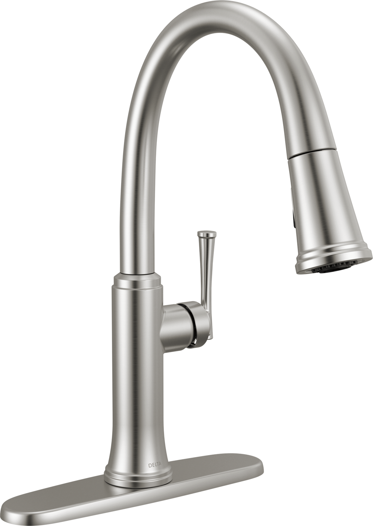 Single Handle Pull-Down Kitchen Faucet, image 2