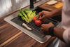 33” Workstation Kitchen Sink Drop-In Top Mount Stainless Steel Single Bowl with WorkFlow™ Ledge and Accessories