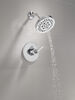 Widespread Lavatory Faucet with 14 Series Shower Trim and Bathroom Accessories Bundle